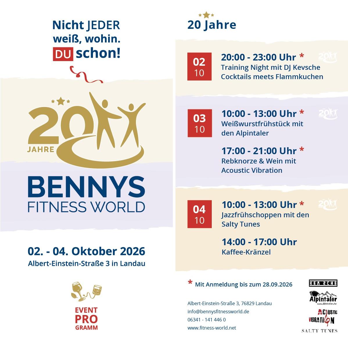 Flyer 20 Jahre